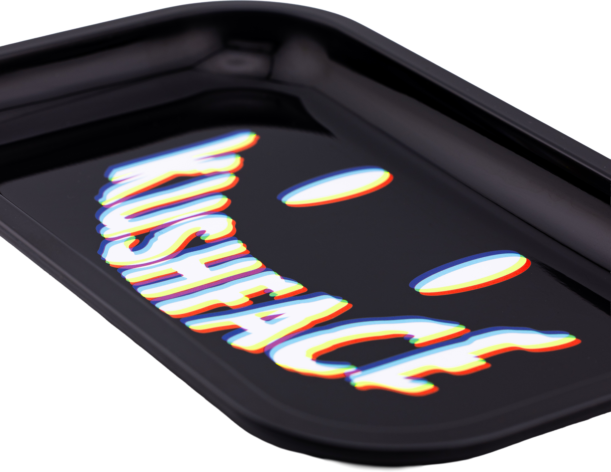 Kufa Rolling Tray Black w/ Lid