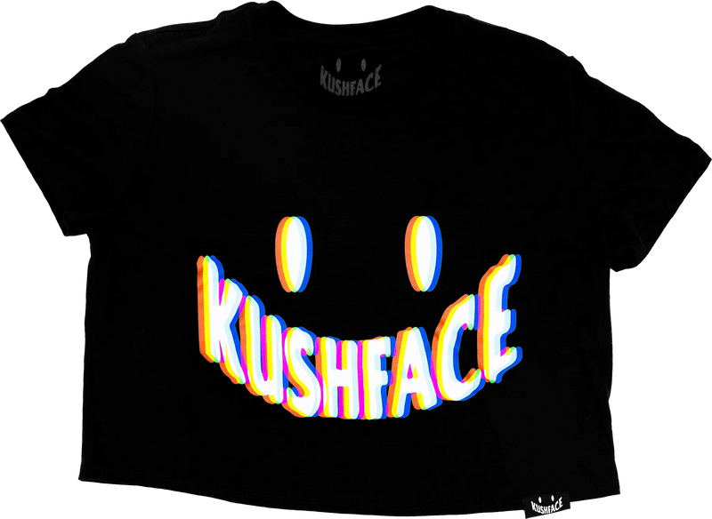 Kushface Holo Crop Top