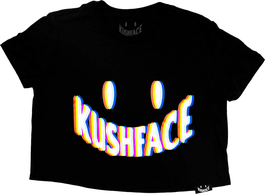 Kushface Holo Crop Top