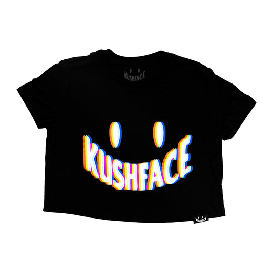 Kushface Holo Crop Top