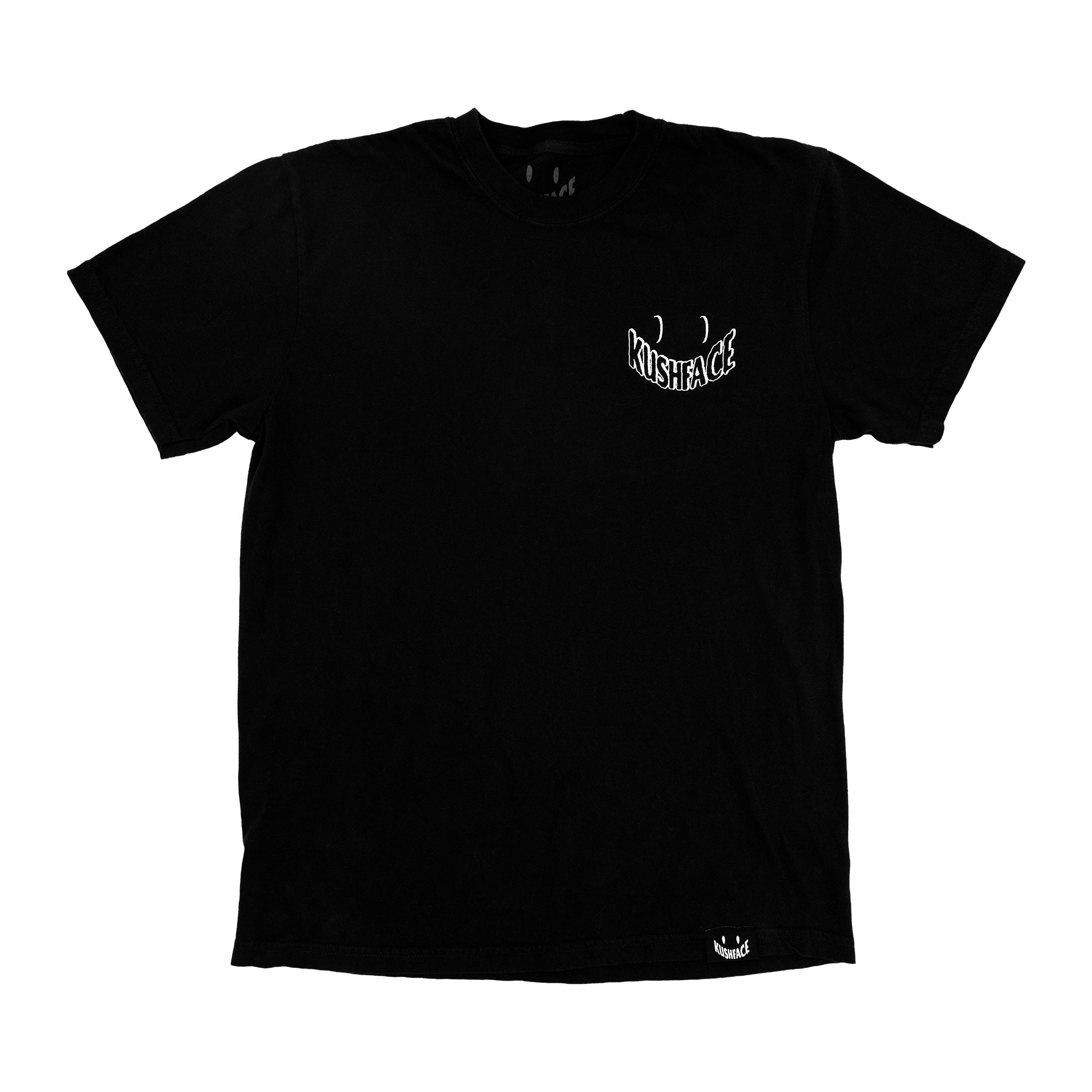 Kufa White Smile Shirt Black